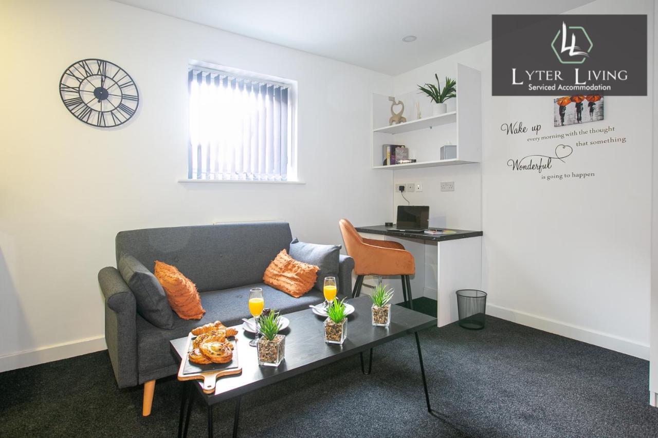 Leicester'S Lyter Living Serviced Apartments Opposite Leicester Railway Station Eksteriør billede