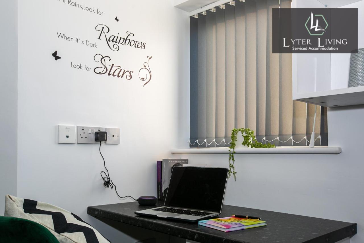 Leicester'S Lyter Living Serviced Apartments Opposite Leicester Railway Station Eksteriør billede