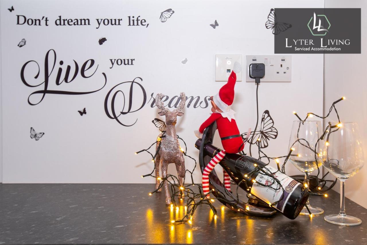 Leicester'S Lyter Living Serviced Apartments Opposite Leicester Railway Station Eksteriør billede