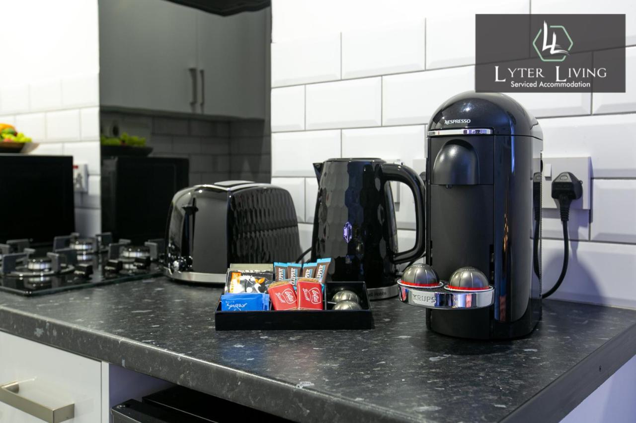 Leicester'S Lyter Living Serviced Apartments Opposite Leicester Railway Station Eksteriør billede
