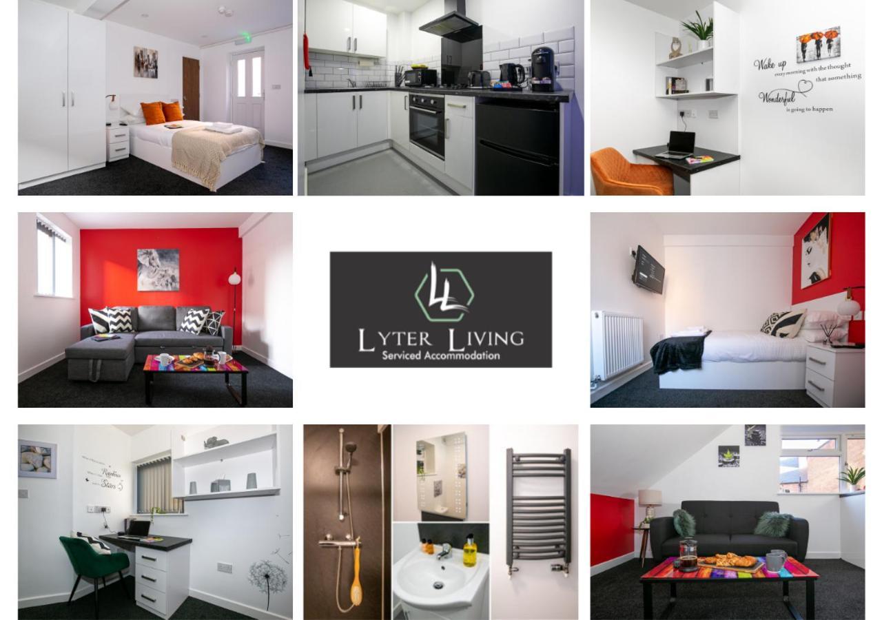 Leicester'S Lyter Living Serviced Apartments Opposite Leicester Railway Station Eksteriør billede