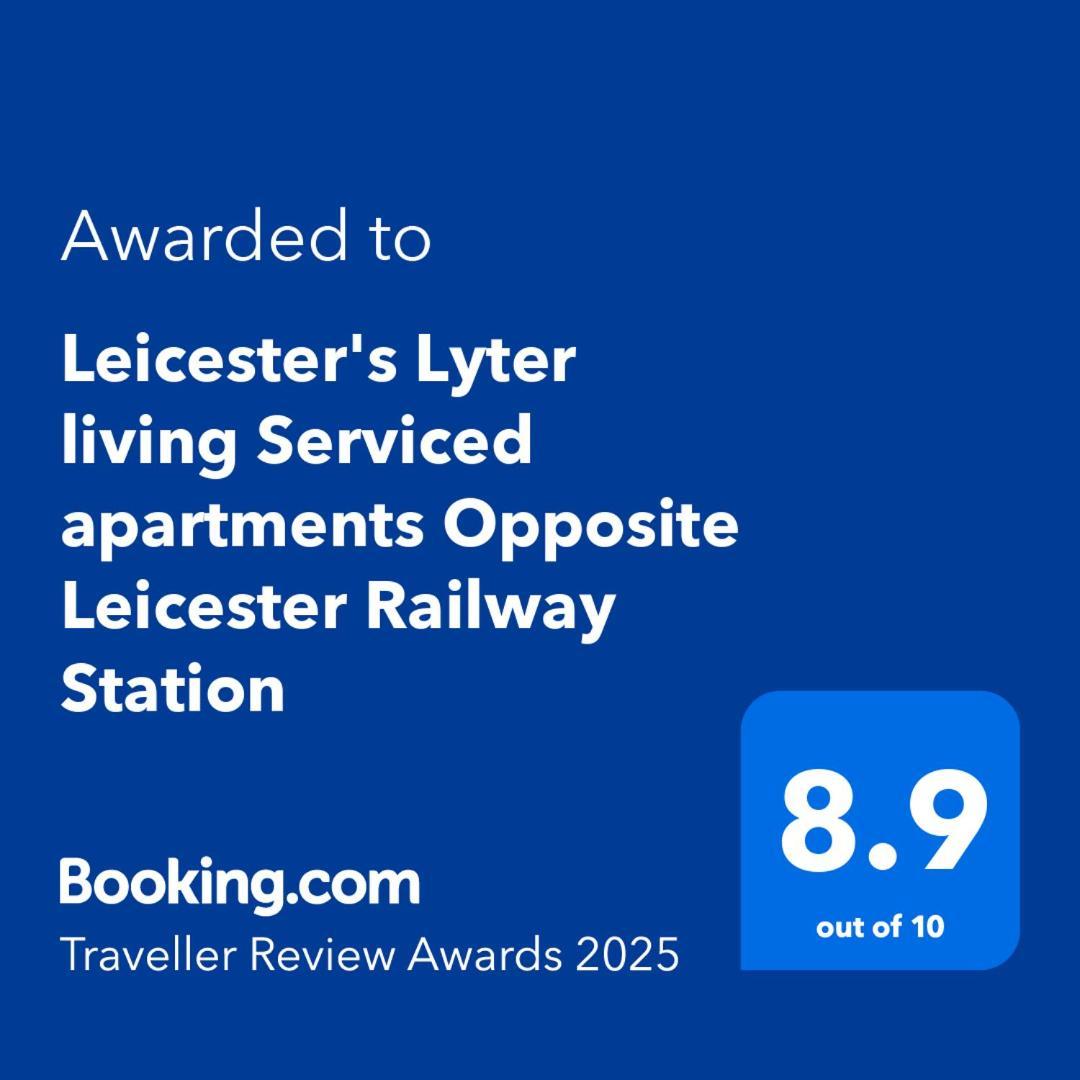 Leicester'S Lyter Living Serviced Apartments Opposite Leicester Railway Station Eksteriør billede